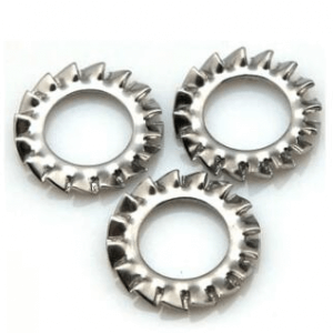 External Tooth Lock Washer - Toothed lock washers type A from Intact360 Fasteners Mumbai, India